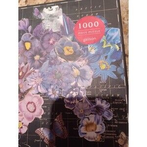 GALISON SPRING MAP OF THE WORLD FULL BLOOM  1000 PIECE JIGSAW PUZZLE ~ NEW 20X27